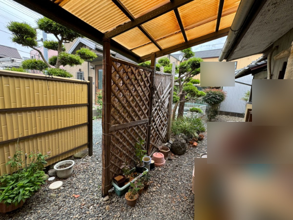 焼津市_D様_フェンス設置_施工前3