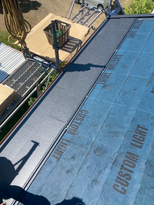 焼津市_T様シルキーG2カバー_施工中2