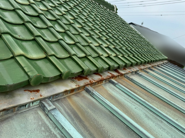 藤枝市_K様_雨漏り谷樋交換施工前4