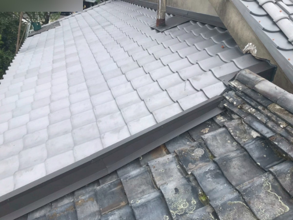 藤枝市_和型屋根葺き替え_施工後