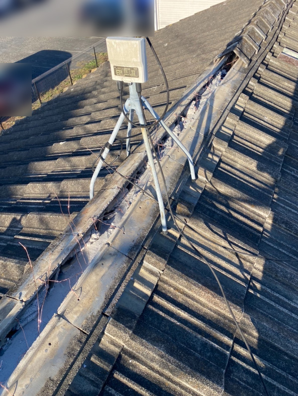 藤枝市_U様_棟瓦つみ直し