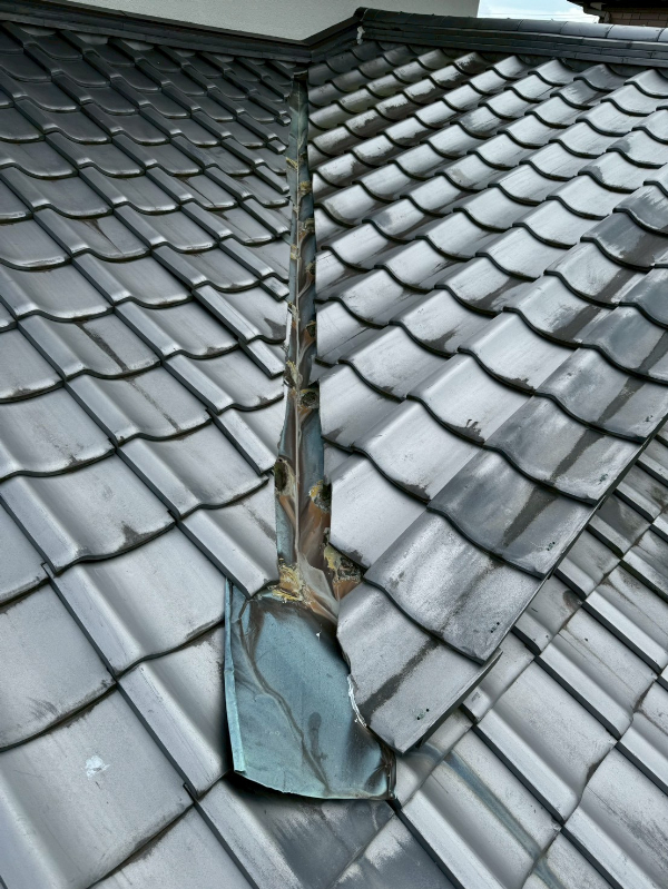 藤枝市M様_施工前谷板金2