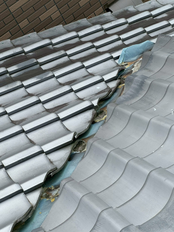 藤枝市M様_施工前谷板金