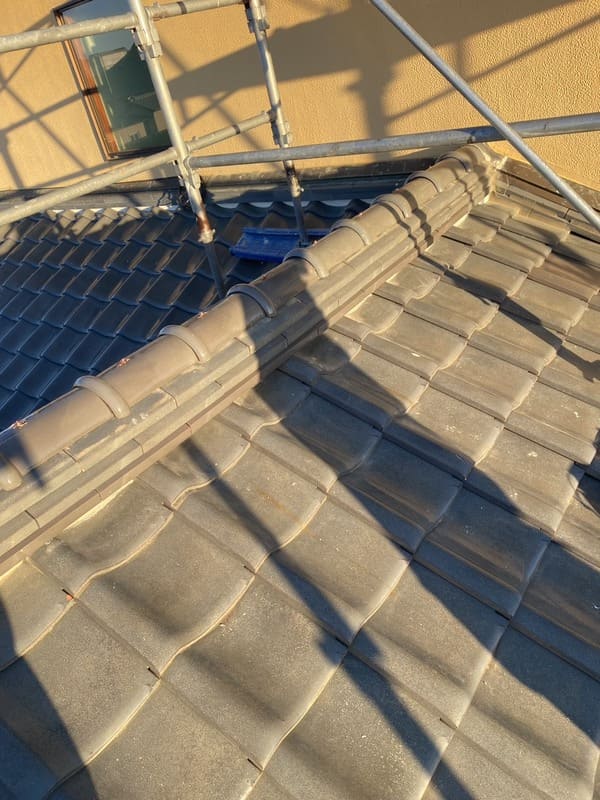 静岡県焼津市_瓦屋根復旧_施工後