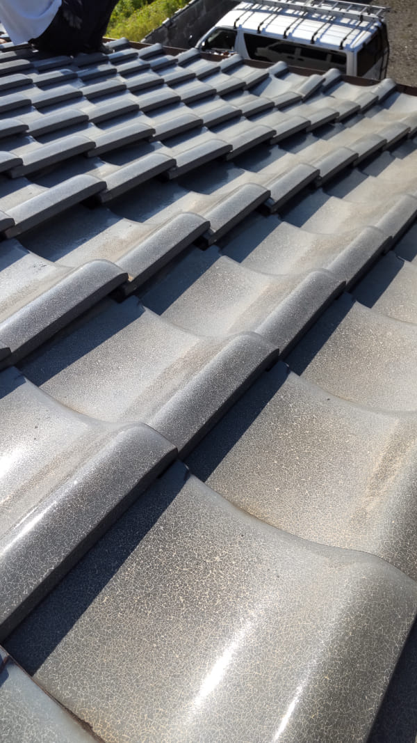 静岡県焼津市_瓦屋根復旧_施工後