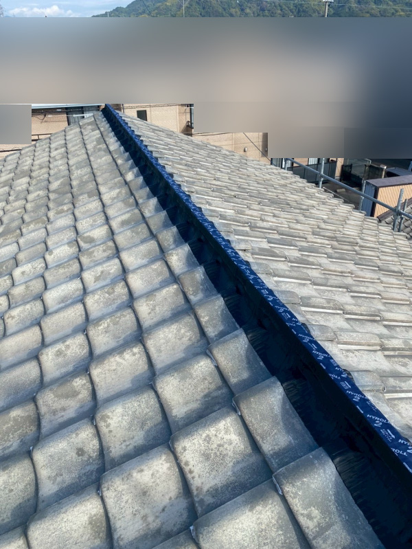 牧之原市G様_乾式棟_施工中ハイロール