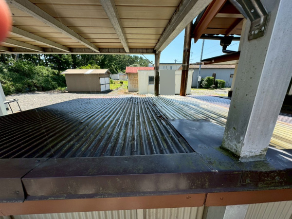 吉田町_T様_倉庫屋根葺き替え施工前2