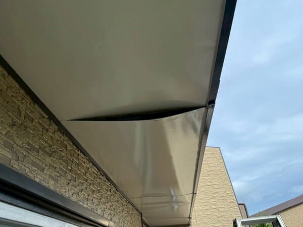 静岡県焼津市_霧よけ工事_施工前