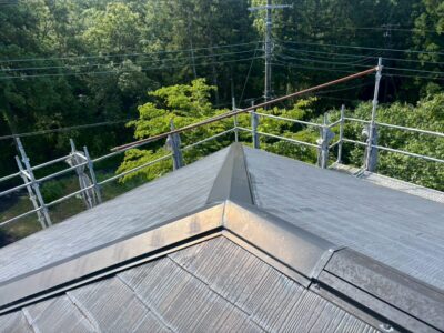 静岡県沼津市 瓦屋根 ルーフィング張り替え・棟瓦取り直し工事