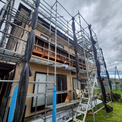 静岡県沼津市 瓦屋根 ルーフィング張り替え・棟瓦取り直し工事